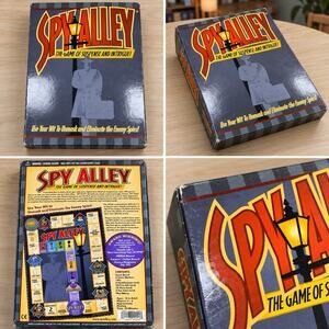 Spy Alley Board Game Suspense Intrigue Family Strategy 2–6 Players Ages 8+